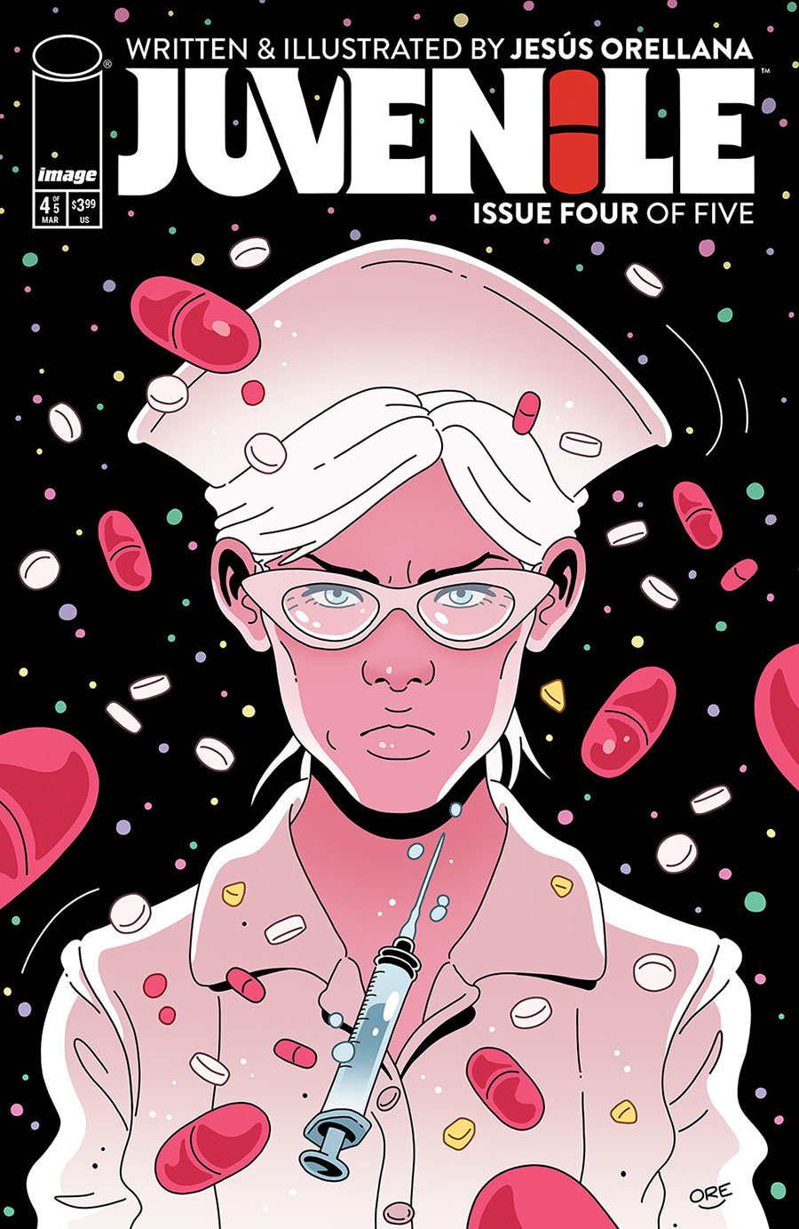Juvenile #4 Cover B Variant Jesus Orellana Nurse Cover