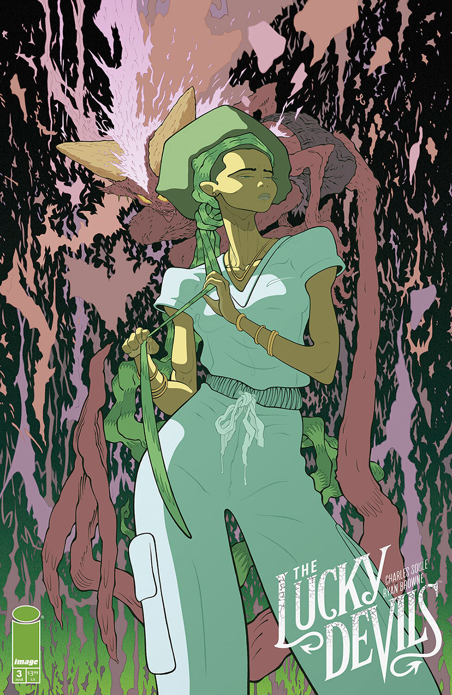 Lucky Devils #3 Cover B Variant Tradd Moore Cover