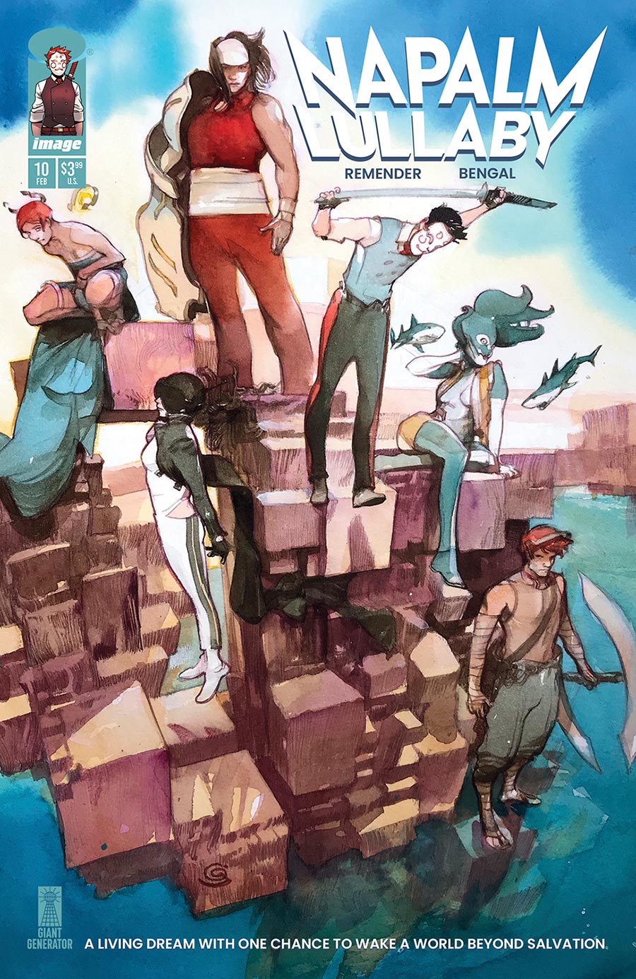 Napalm Lullaby #10 Cover B Incentive Greg Tocchini Variant Cover