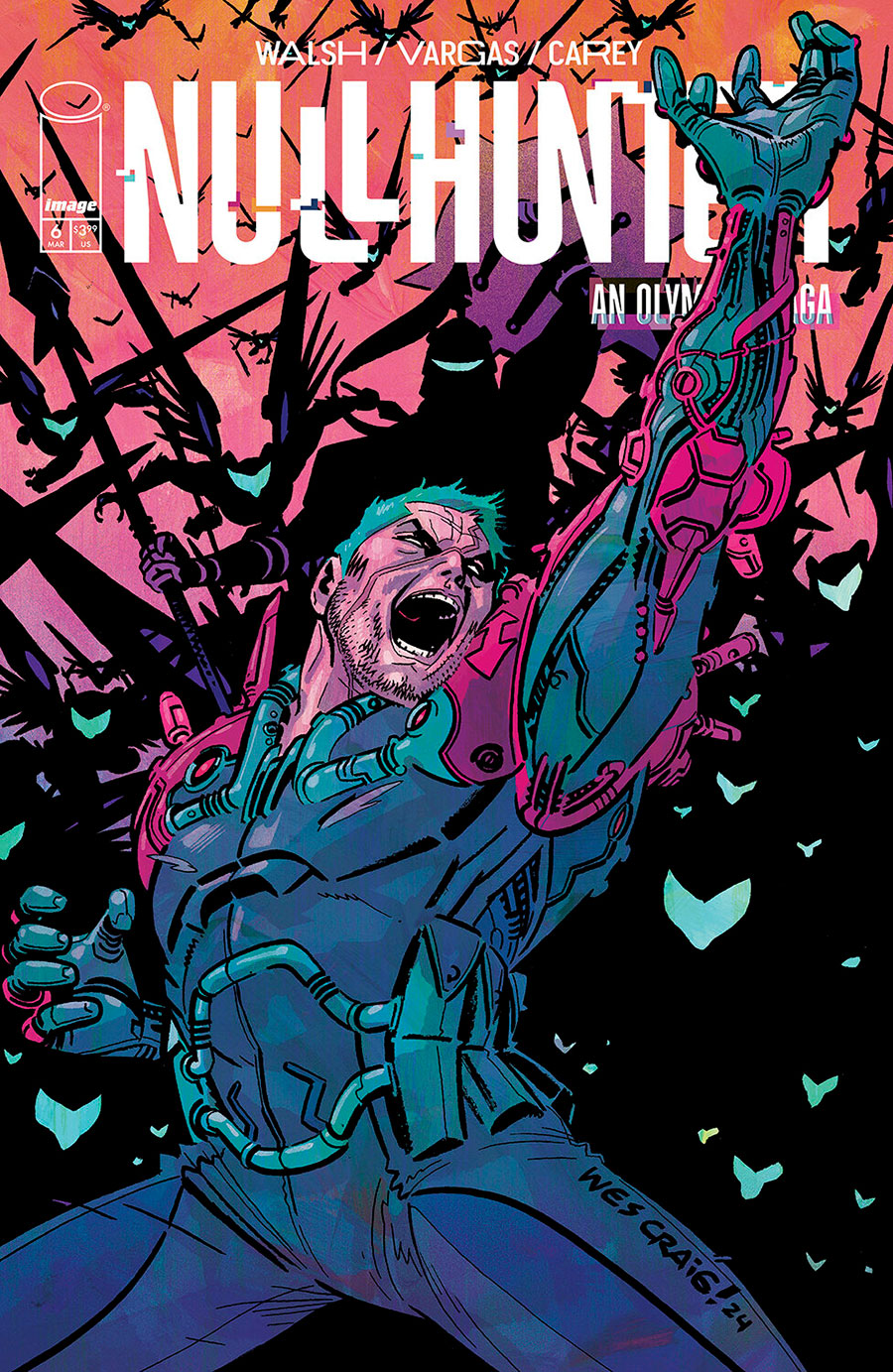 Nullhunter #6 Cover C Variant Wes Craig Cover