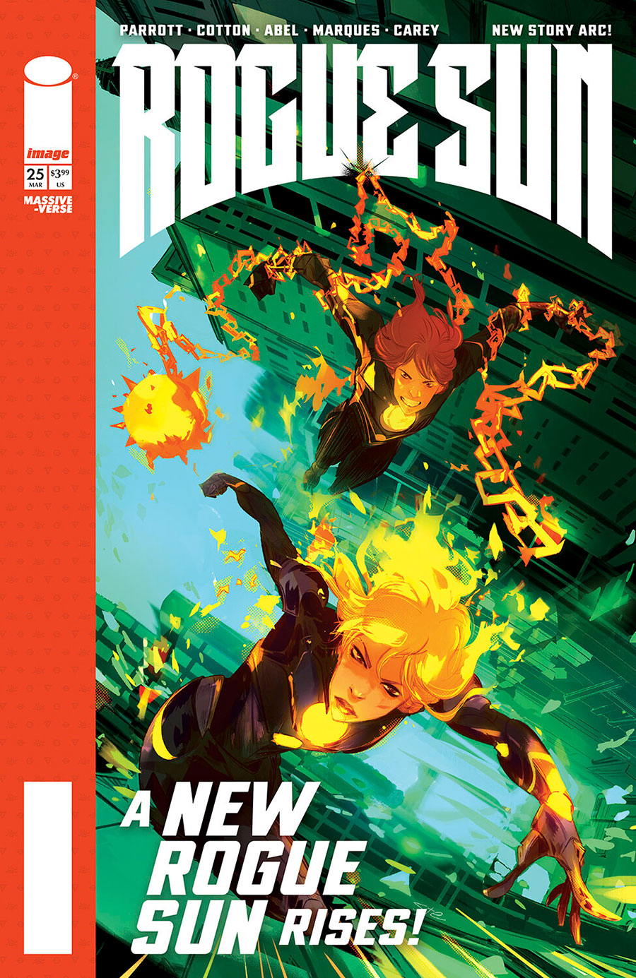 Rogue Sun #25 Cover A Regular Stefano Simeone Cover