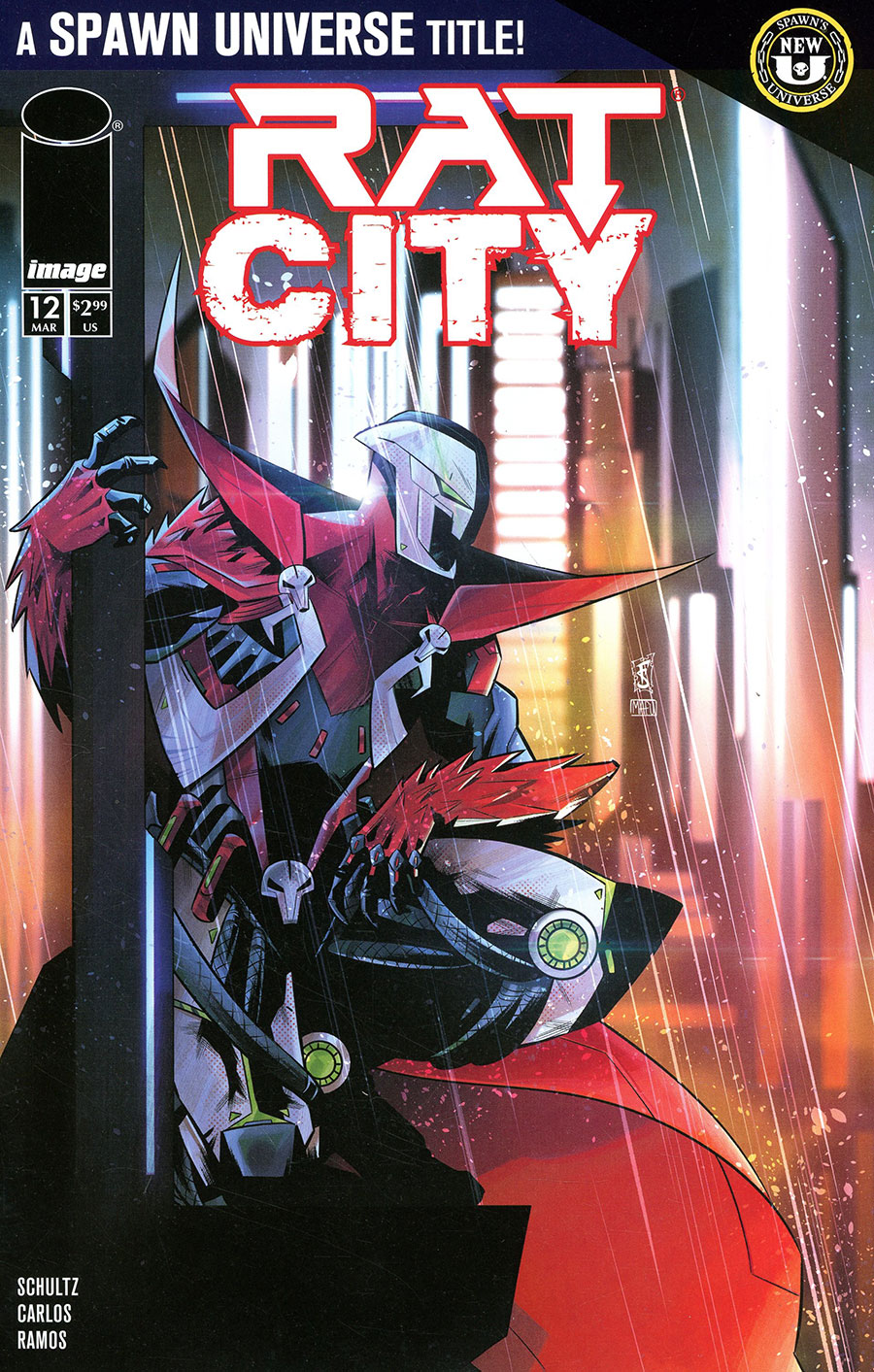 Rat City #12 Cover B Variant Federico Sabbatini Cover