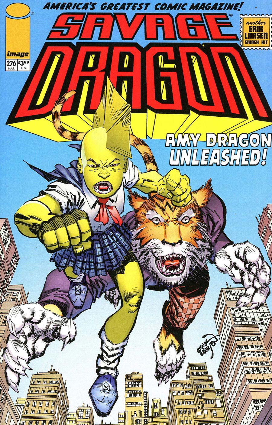 Savage Dragon Vol 2 #276 Cover A Regular Erik Larsen Cover