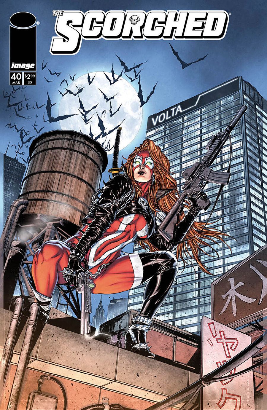 Scorched #40 Cover B Variant Raymond Gay Cover (Spawn Universe)