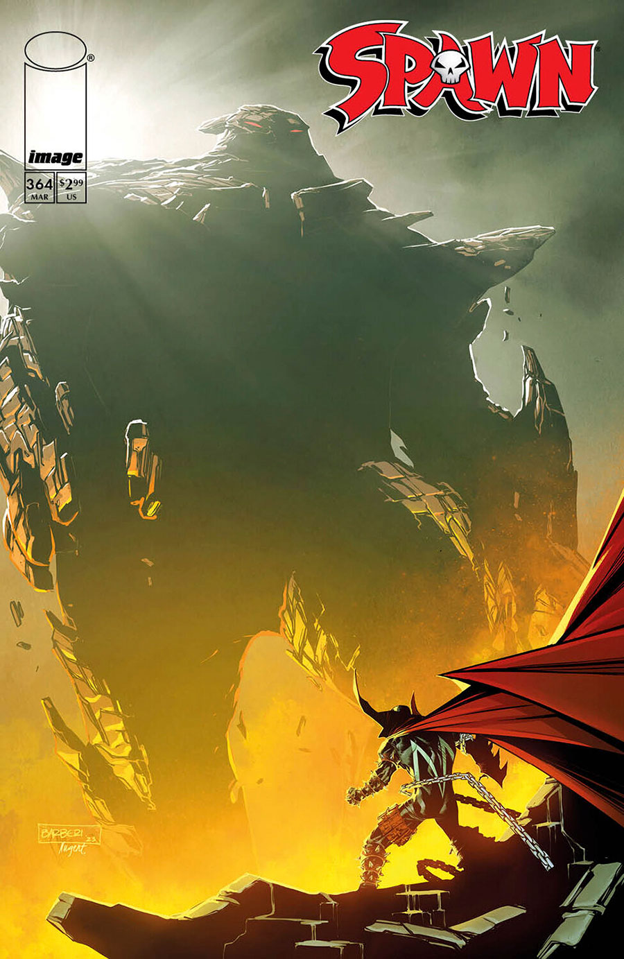 Spawn #364 Cover B Variant Carlo Barberi Cover