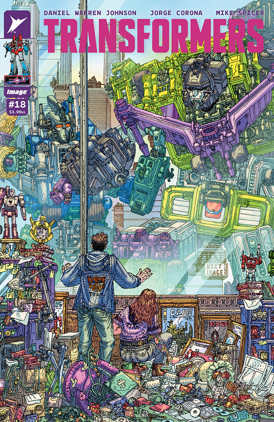 Transformers Vol 5 #18 Cover D Incentive Filya Bratukhin & Rex Lokus Variant Cover