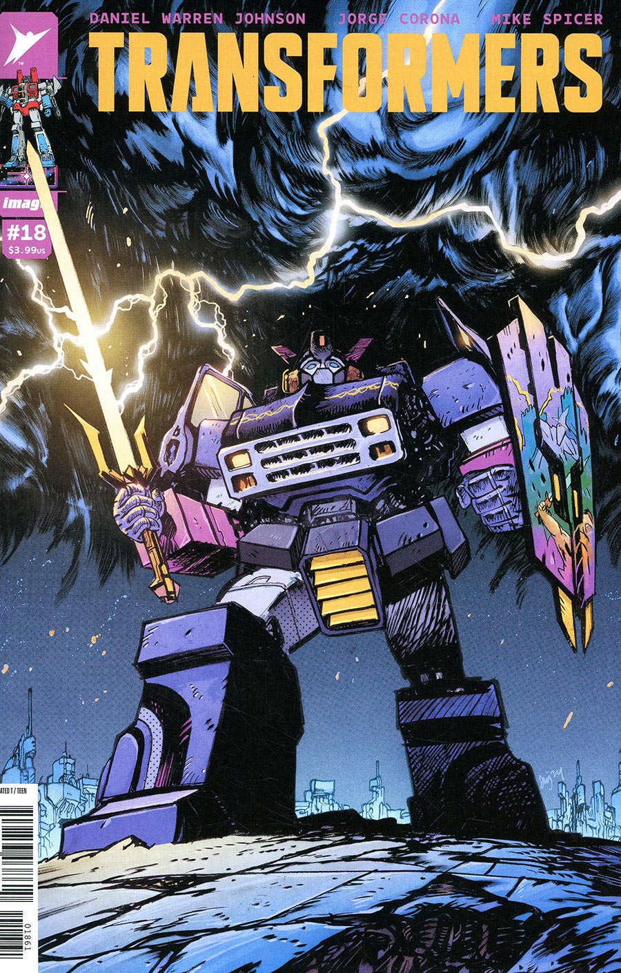 Transformers Vol 5 #18 Cover F Variant Daniel Warren Johnson & Mike Spicer Cover