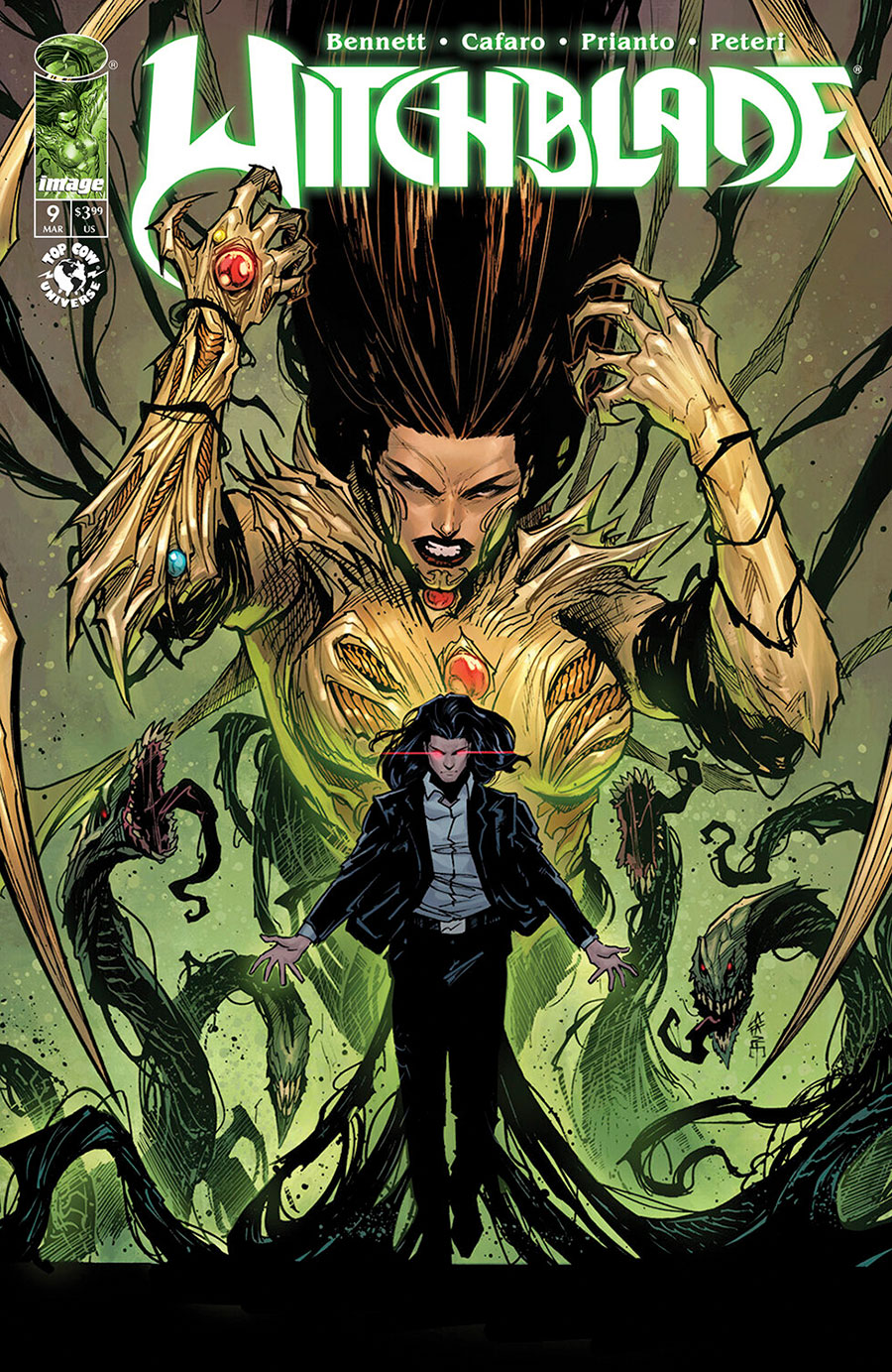 Witchblade Vol 3 #9 Cover A Regular Giuseppe Cafaro & Arif Prianto Cover