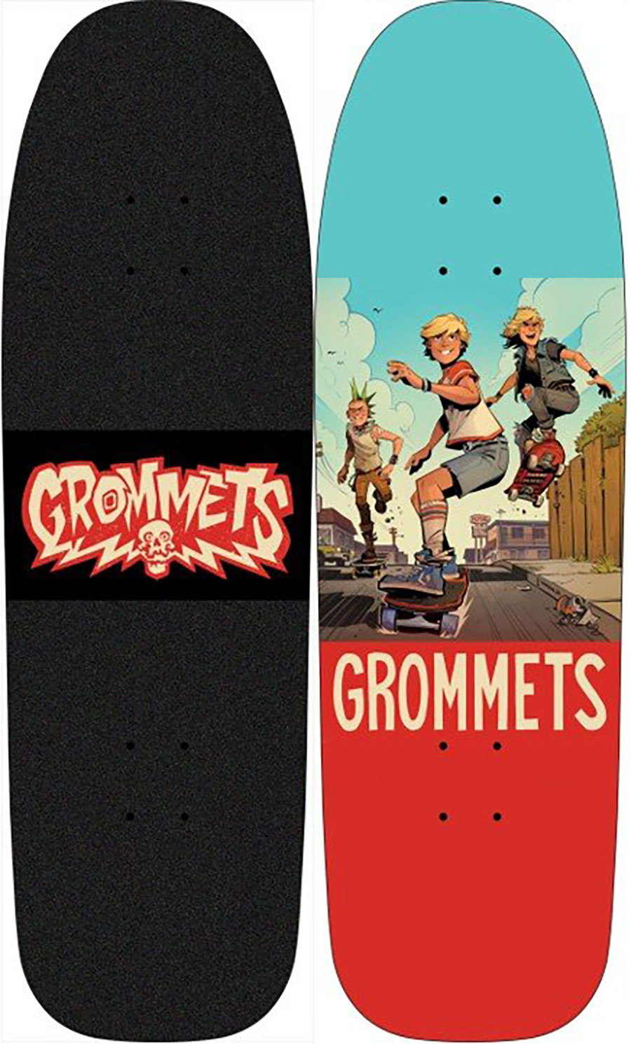Grommets Skateboard Deck - Cover A Brett Parson