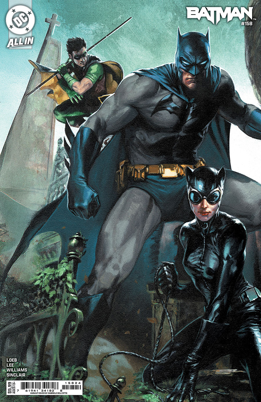 Batman Vol 3 #158 Cover E Variant Gabriele Dell Otto Connecting Card Stock Cover (DC All In)(Hush 2 Part 1)