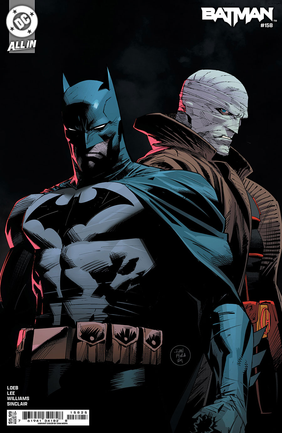 Batman Vol 3 #158 Cover F Variant Dan Mora Card Stock Cover (DC All In)(Hush 2 Part 1)
