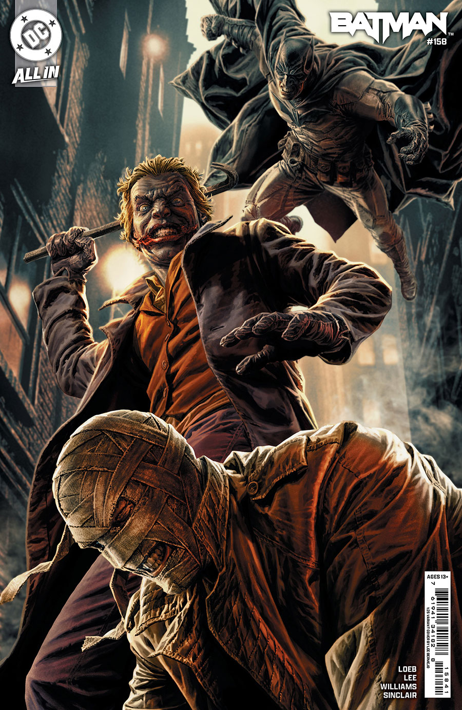 Batman Vol 3 #158 Cover M Incentive Lee Bermejo Card Stock Variant Cover (DC All In)(Hush 2 Part 1)