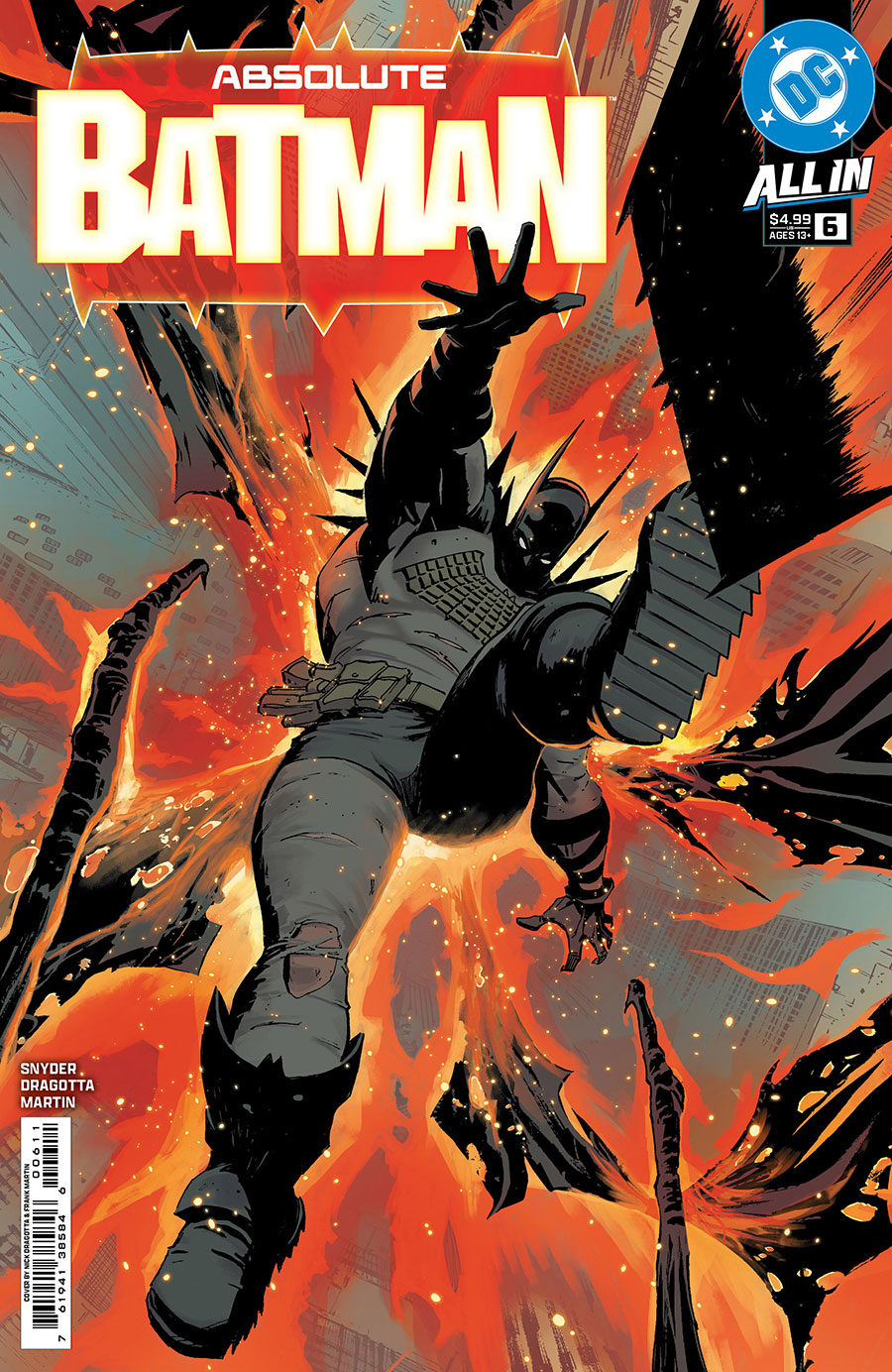 Absolute Batman #6 Cover A Regular Nick Dragotta Cover (DC All In)