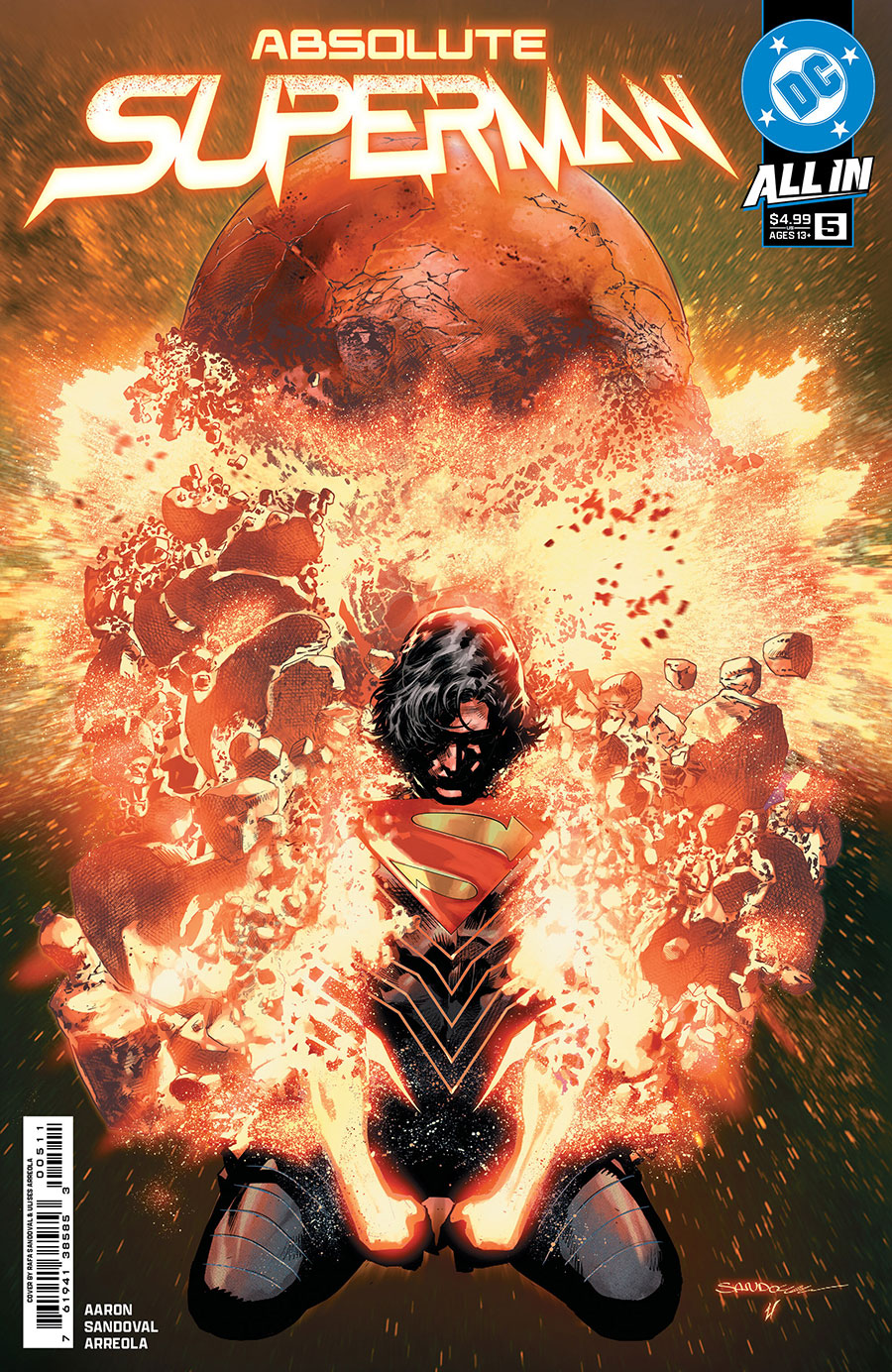 Absolute Superman #5 Cover A Regular Rafa Sandoval Cover (DC All In)