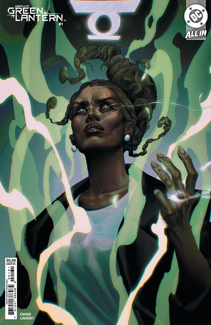 Absolute Green Lantern #1 Cover B Variant Juliet Nneka Card Stock Cover (DC All In)