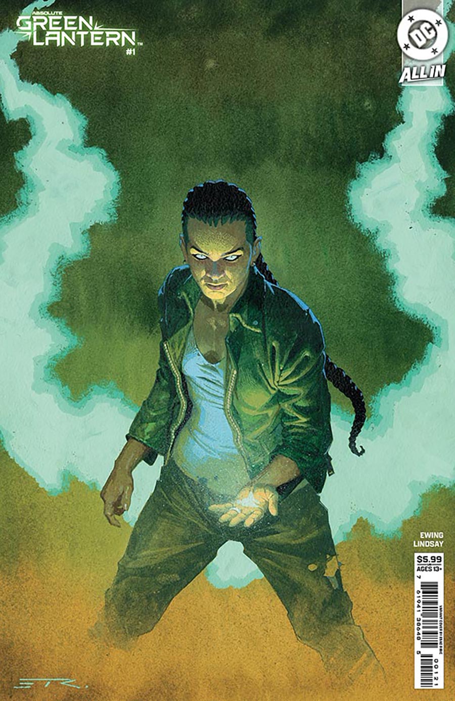 Absolute Green Lantern #1 Cover C Variant Esad Ribic Card Stock Cover (DC All In)