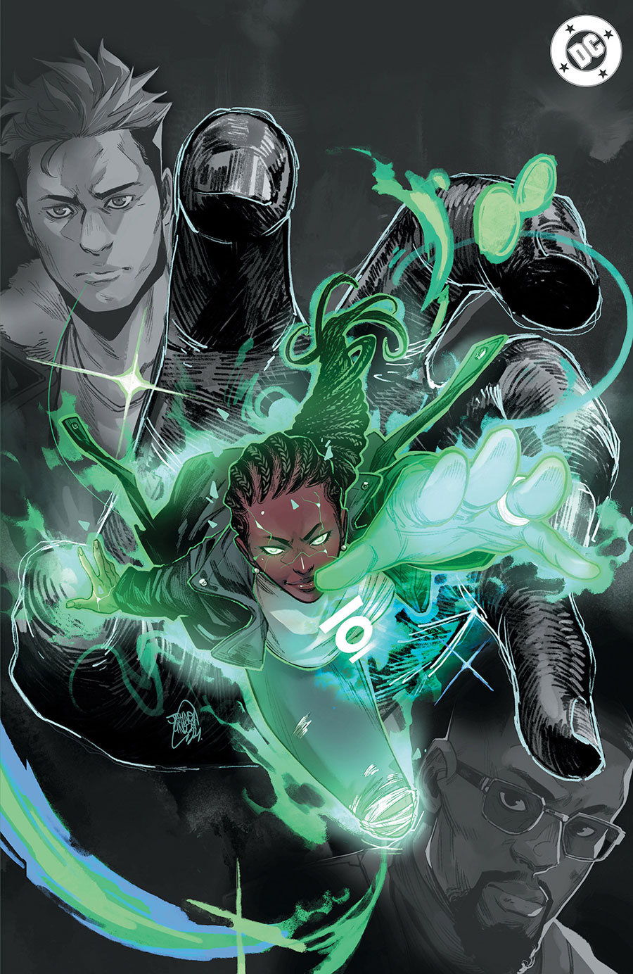 Absolute Green Lantern #1 Cover F Variant Jahnoy Lindsay Foil Cover (DC All In)