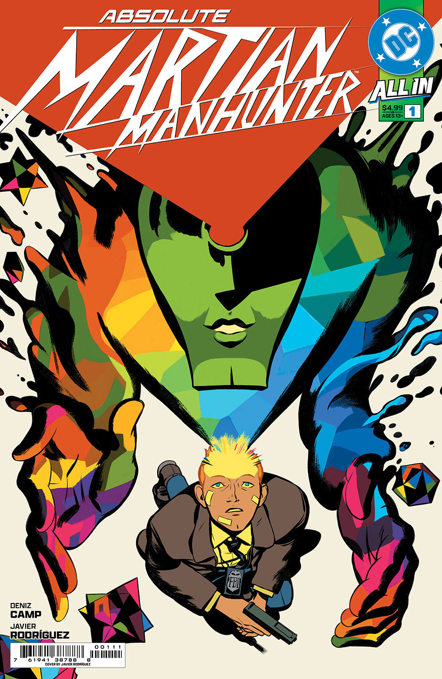 Absolute Martian Manhunter #1 Cover A Regular Javier Rodriguez Cover (DC All In)