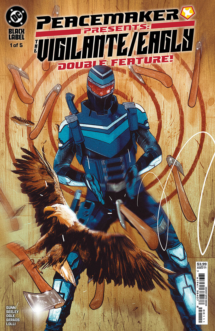Peacemaker Presents The Vigilante Eagly Double Feature #1 Cover A Regular Mitch Gerads Cover