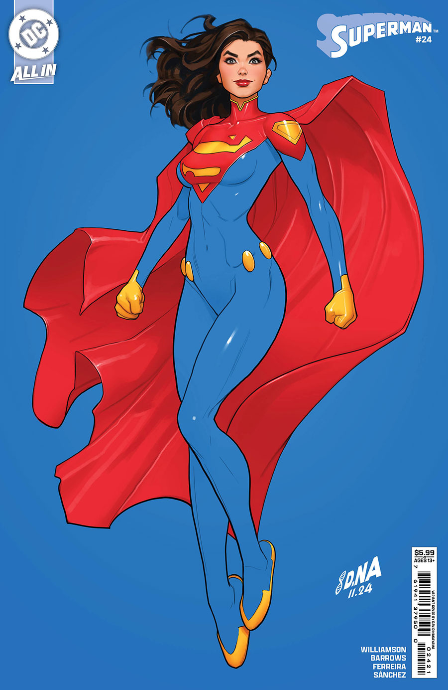 Superman Vol 7 #24 Cover B Variant David Nakayama Card Stock Cover (DC All In)