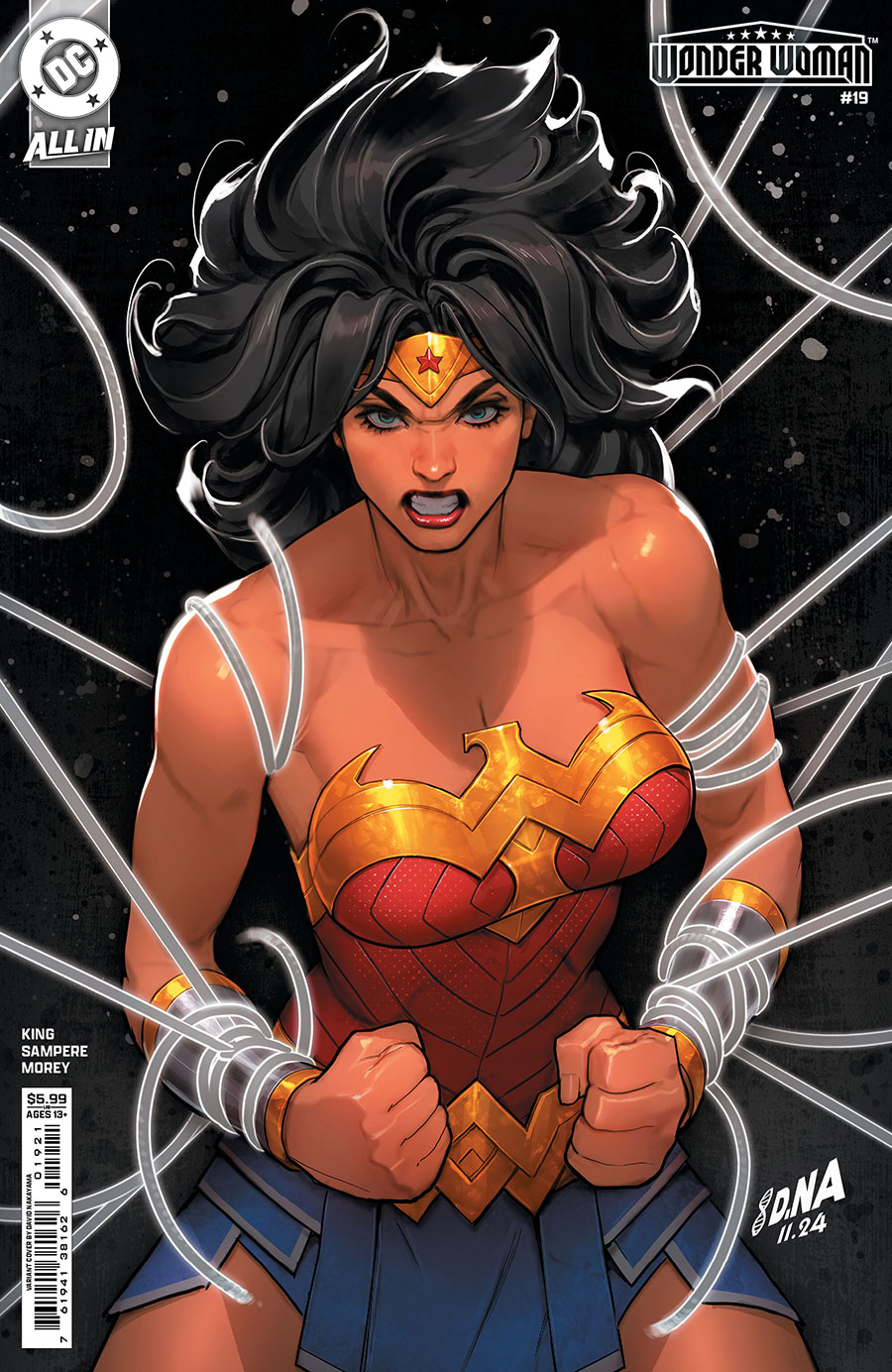 Wonder Woman Vol 6 #19 Cover B Variant David Nakayama Card Stock Cover (DC All In)