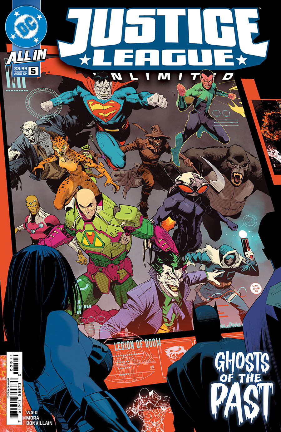 Justice League Unlimited #5 Cover A Regular Dan Mora Cover (DC All In)