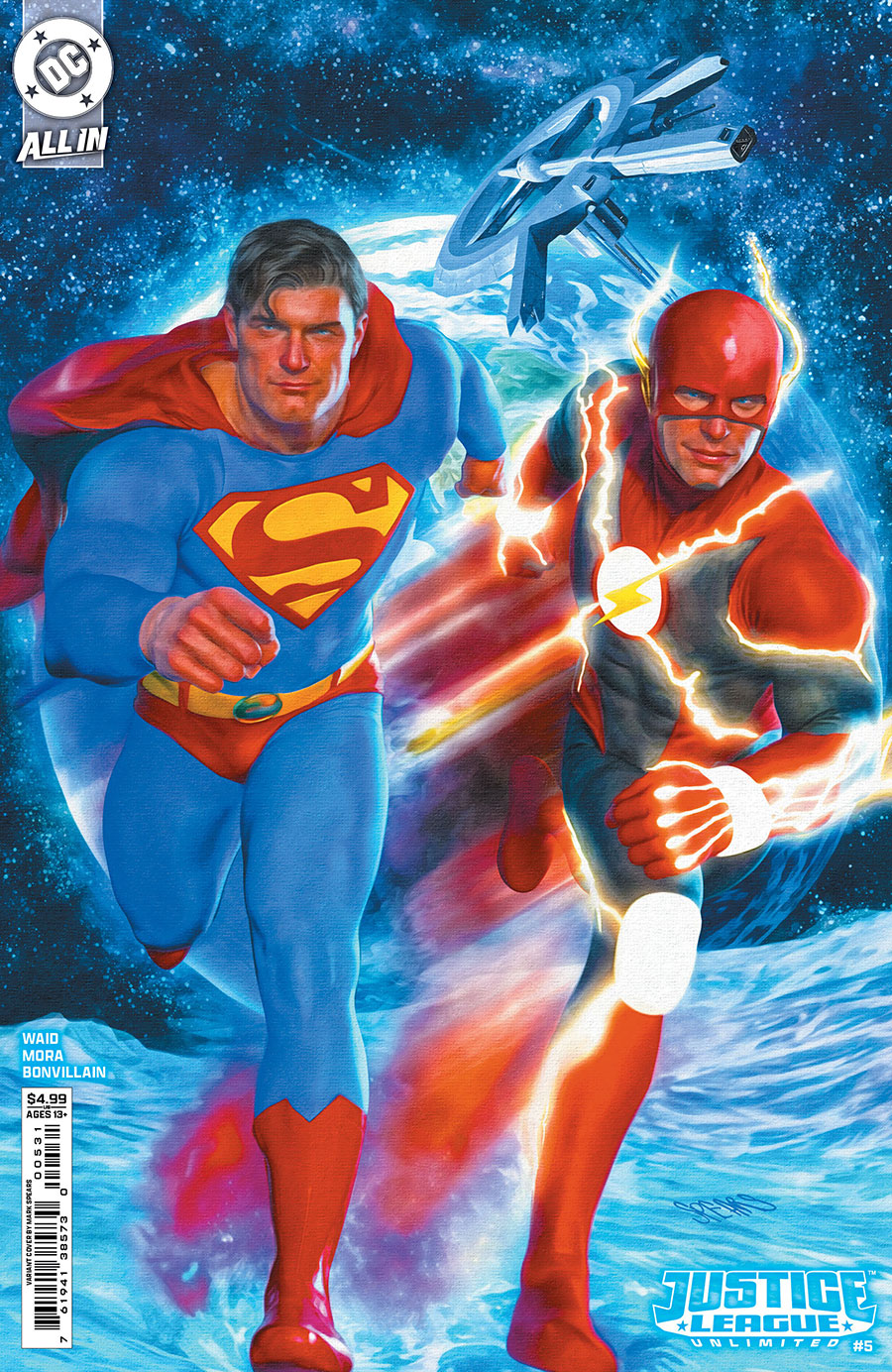 Justice League Unlimited #5 Cover C Variant Mark Spears Card Stock Cover (DC All In)