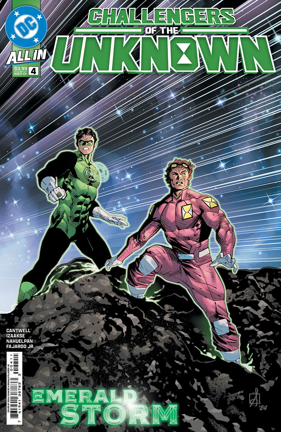 Challengers Of The Unknown Vol 5 #4 Cover A Regular Sean Izaakse Cover (DC All In)
