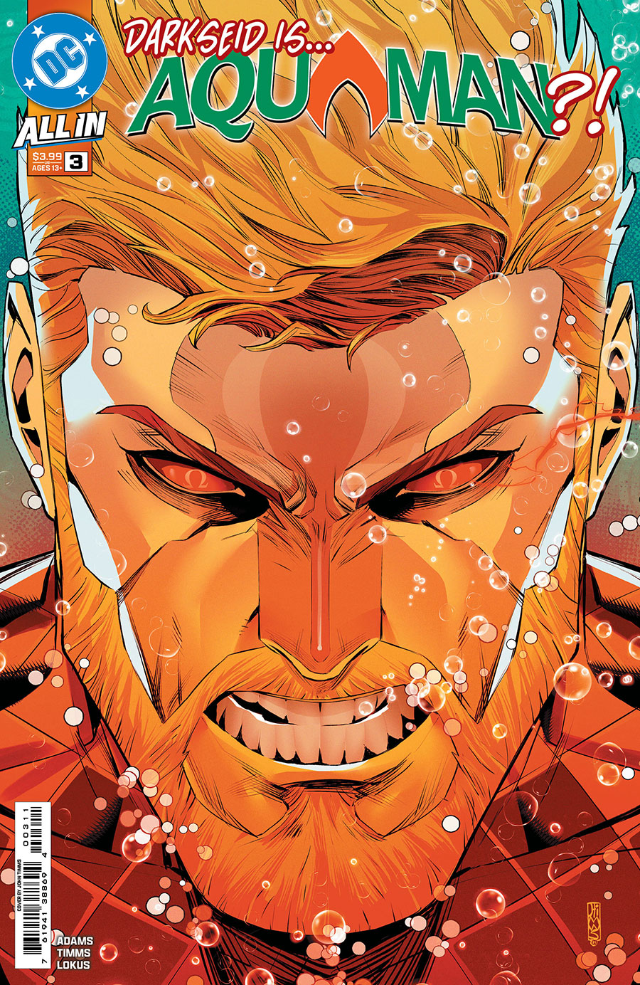 Aquaman Vol 7 #3 Cover A Regular John Timms Cover (DC All In)