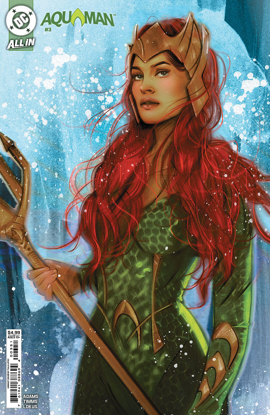 Aquaman Vol 7 #3 Cover B Variant Tula Lotay Card Stock Cover (DC All In)