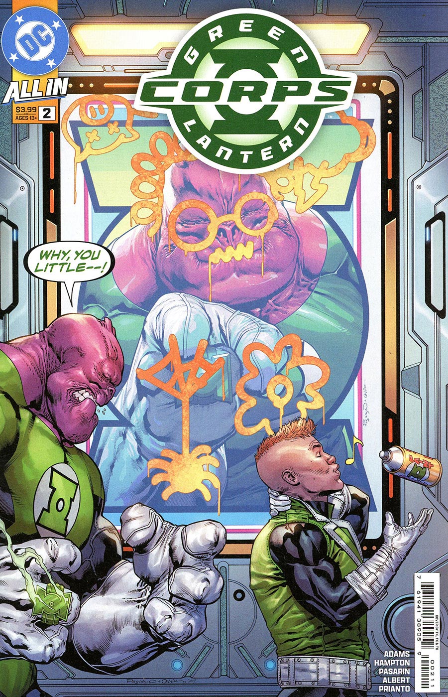 Green Lantern Corps Vol 4 #2 Cover A Regular Fernando Pasarin & Oclair Albert Cover (DC All In)
