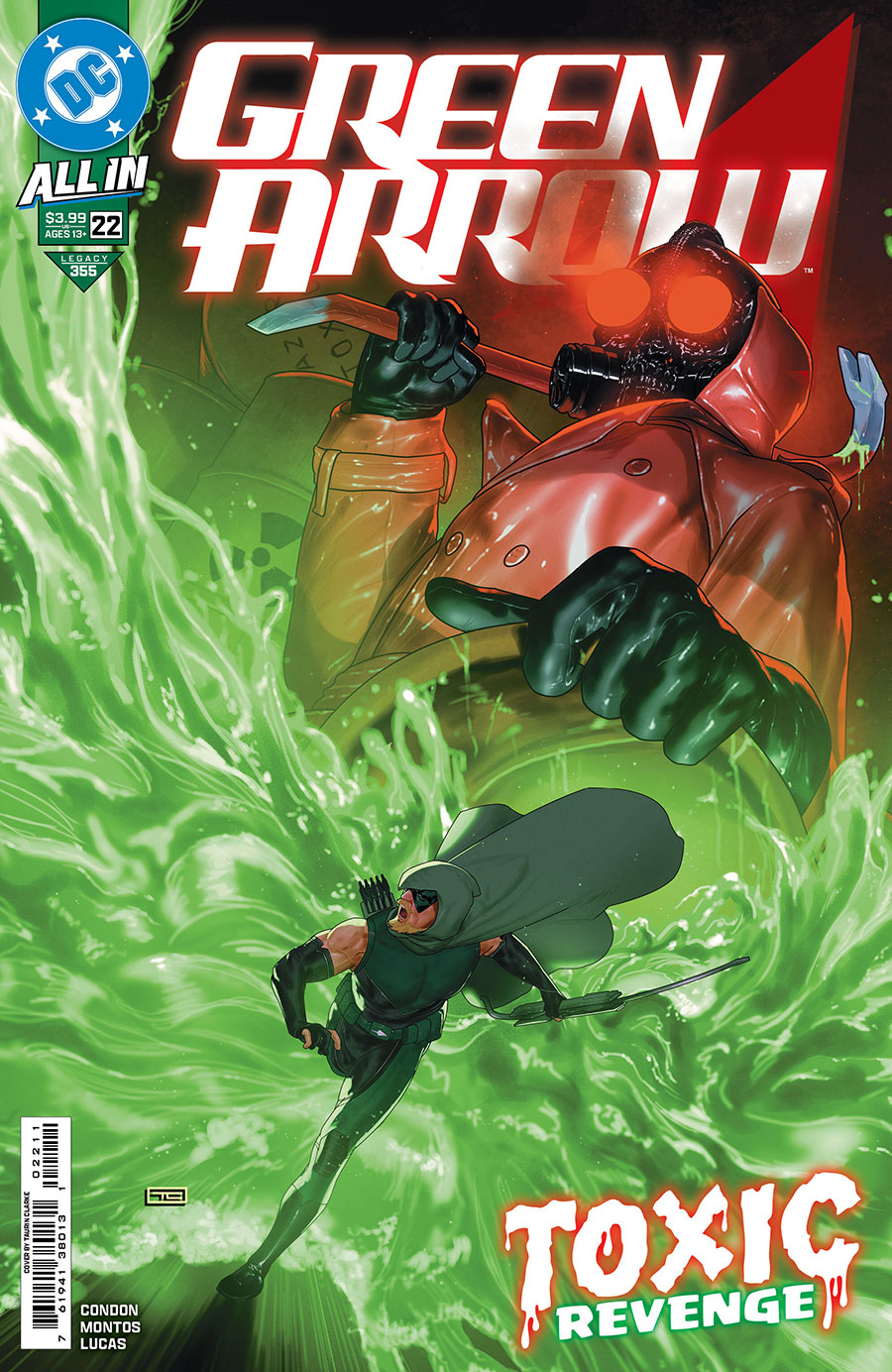 Green Arrow Vol 8 #22 Cover A Regular Taurin Clarke Cover (DC All In)