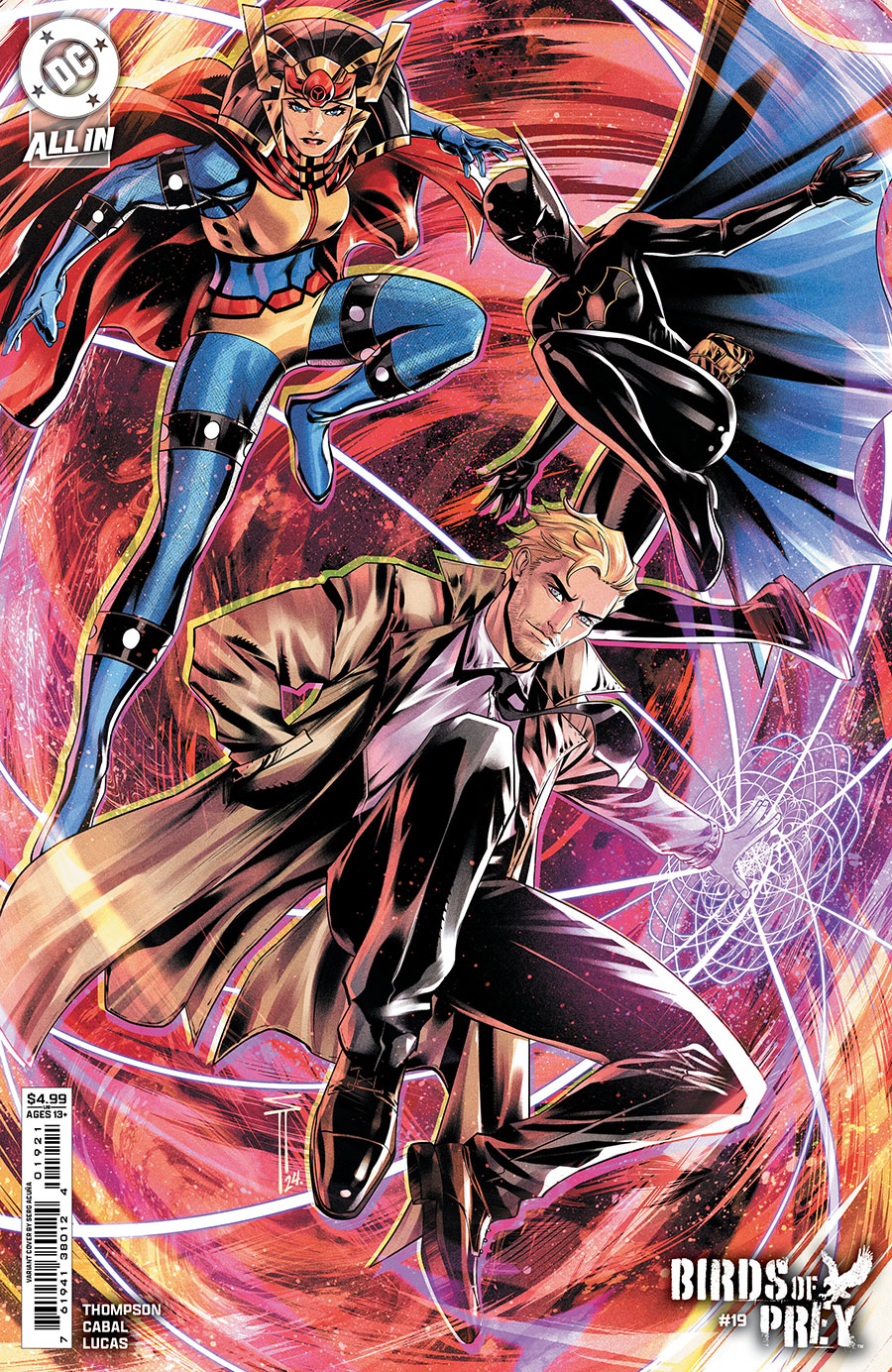 Birds Of Prey Vol 5 #19 Cover B Variant Serg Acuna Card Stock Cover (DC All In)