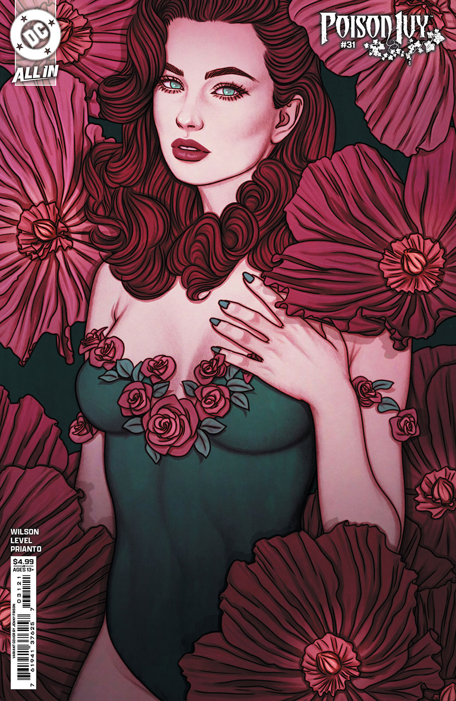 Poison Ivy #31 Cover C Variant Jenny Frison Card Stock Cover (DC All In)