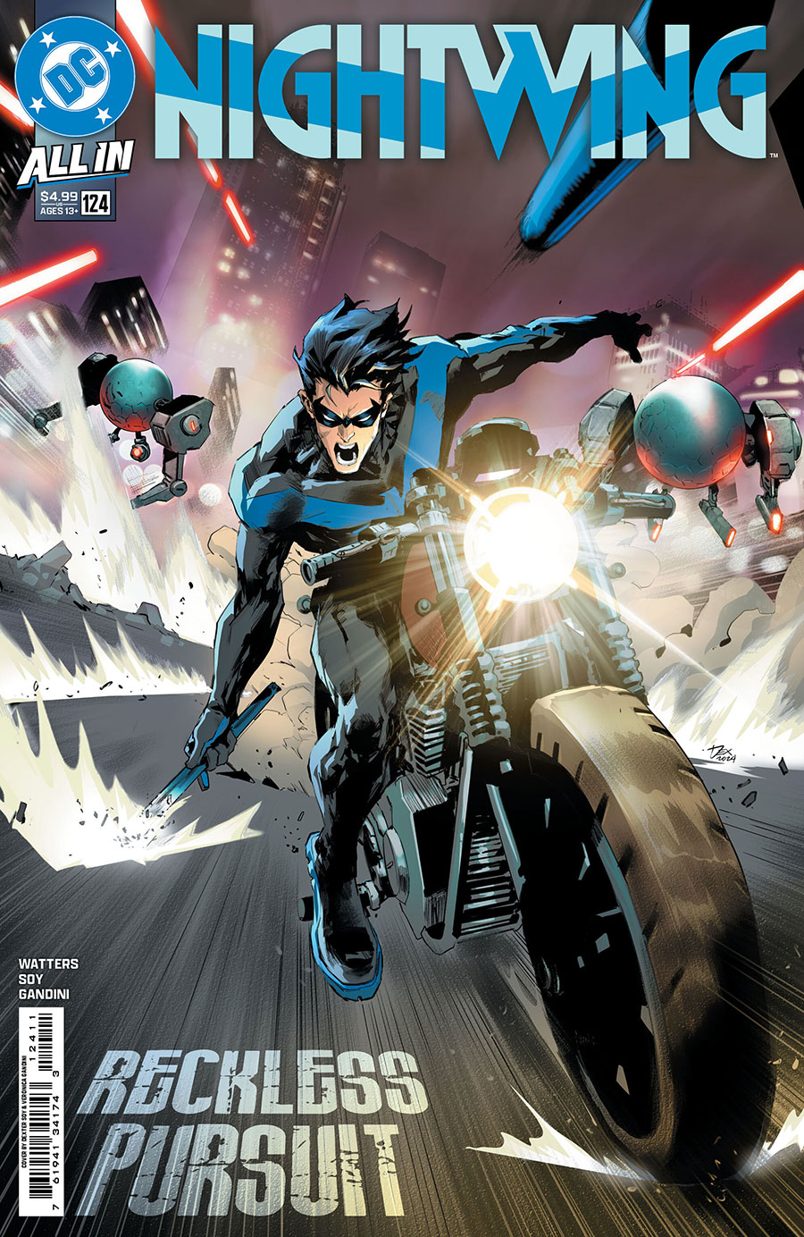 Nightwing Vol 4 #124 Cover A Regular Dexter Soy Cover (DC All In)