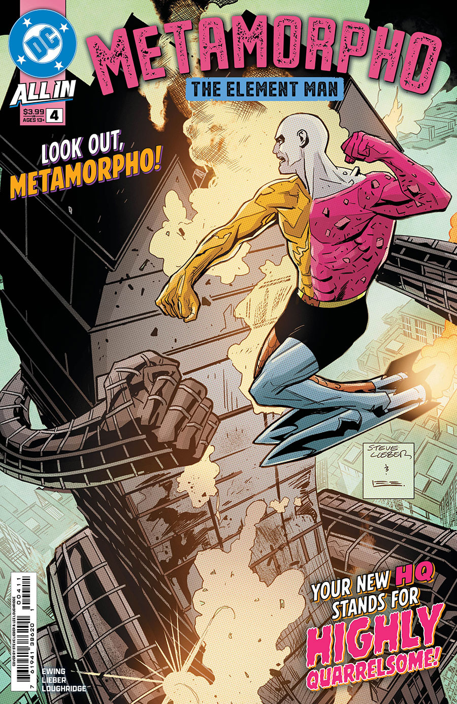 Metamorpho The Element Man #4 Cover A Regular Steve Lieber Cover (DC All In)