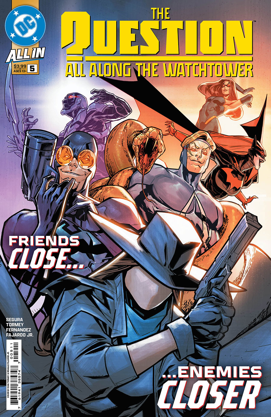 Question All Along The Watchtower #5 Cover A Regular Cian Tormey Cover (DC All In)