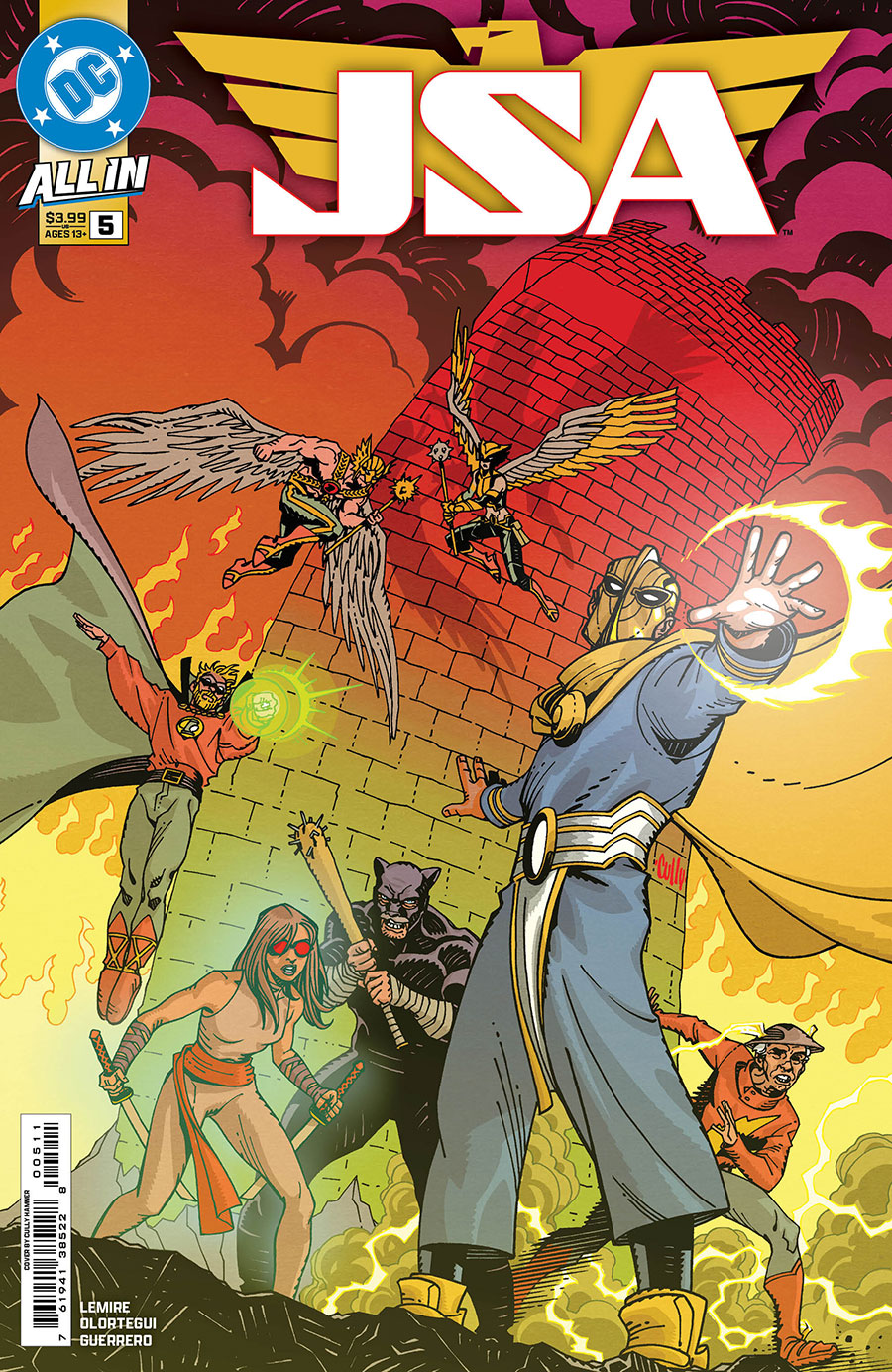 JSA Vol 2 #5 Cover A Regular Cully Hamner Cover (DC All In)