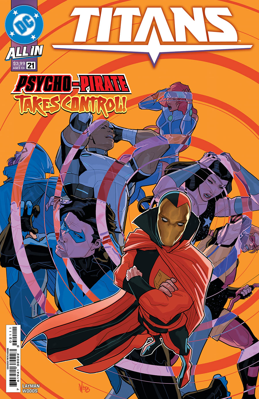 Titans Vol 4 #21 Cover A Regular Pete Woods Cover (DC All In)