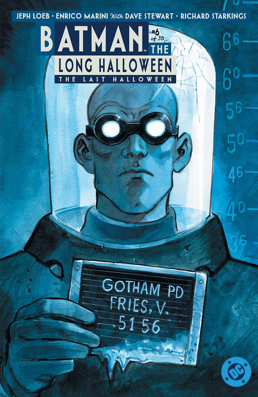Batman The Long Halloween The Last Halloween #6 Cover B Variant Enrico Marini Card Stock Cover