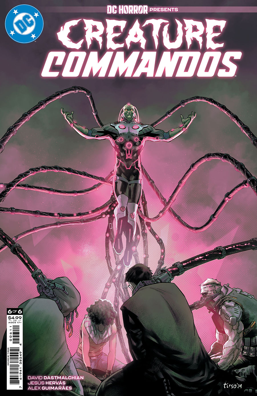 DC Horror Presents Creature Commandos #6 Cover A Regular Tirso Cover