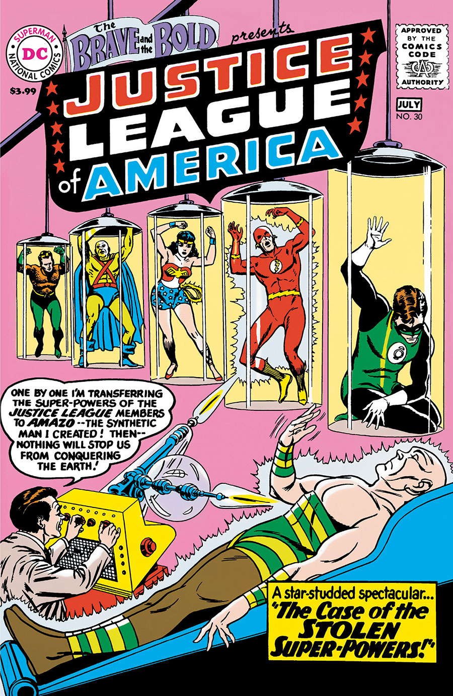 Brave And The Bold #30 Facsimile Edition Cover A Regular Mike Sekowsky & Murphy Anderson Cover