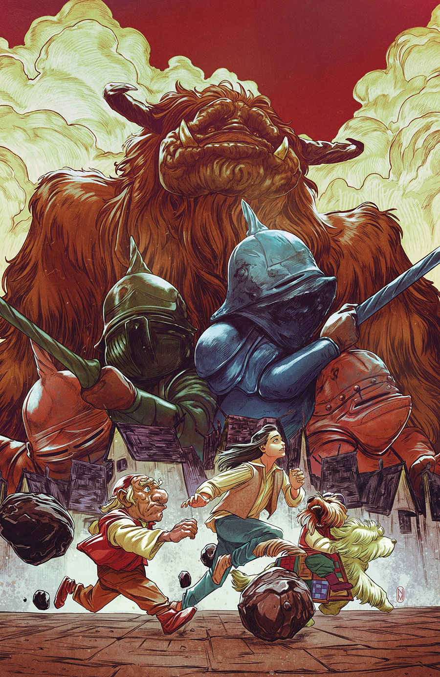 Jim Hensons Labyrinth #7 Cover C Incentive Nimit Malavia Virgin Cover