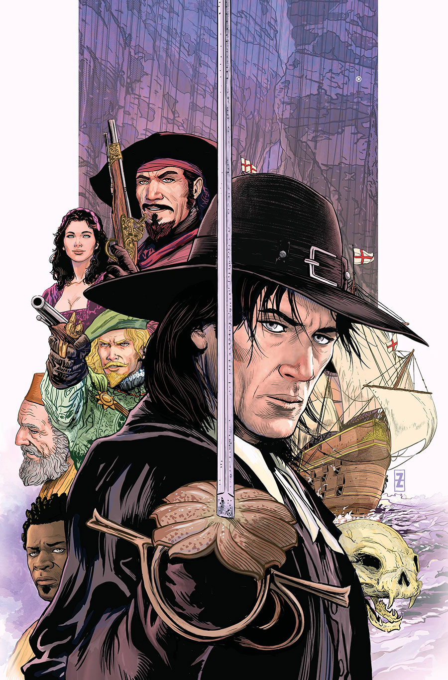 Solomon Kane The Serpent Ring #1 Cover K Incentive Patrick Zircher Virgin Cover
