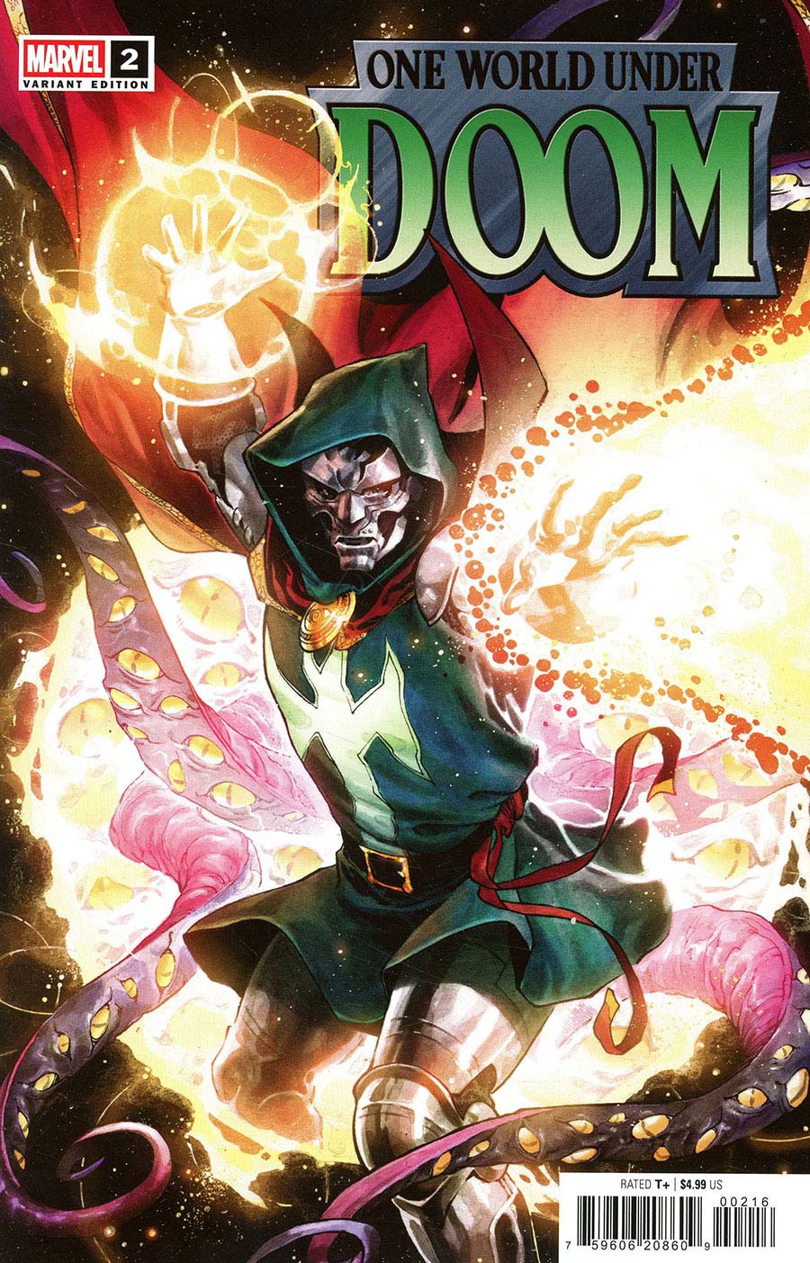 One World Under Doom #2 Cover H Incentive Jerome Opena Variant Cover