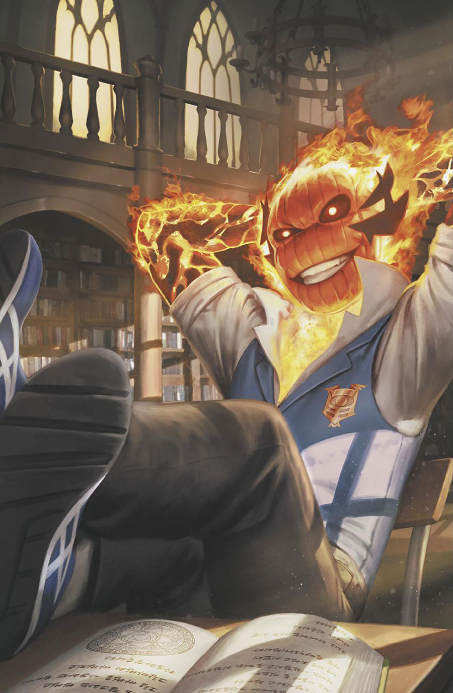 Doom Academy #2 Cover D Incentive Woo-Chul Lee Doyle Dormammu Virgin Cover (One World Under Doom Tie-In)