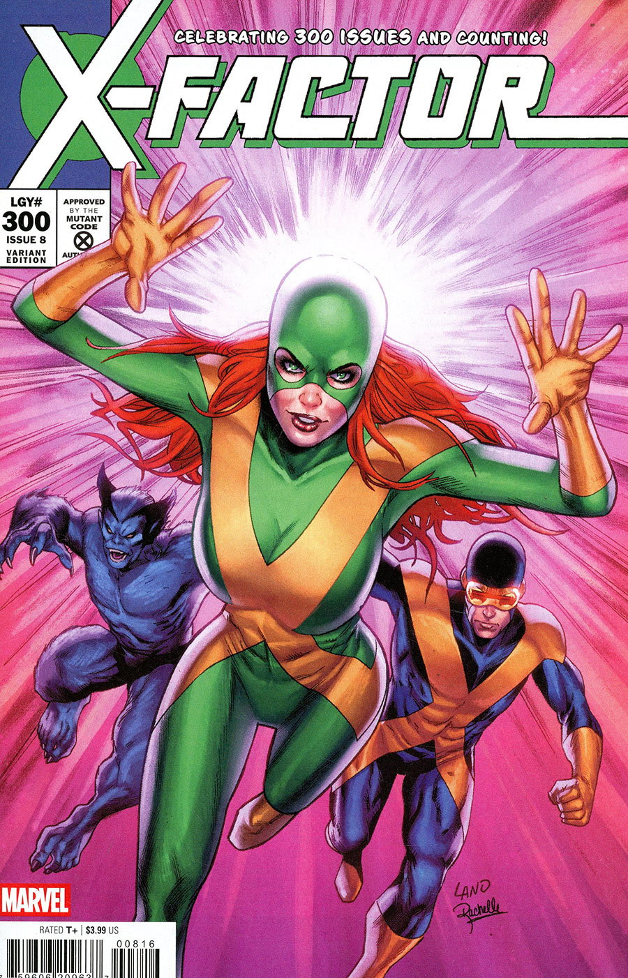 X-Factor Vol 5 #8 Cover C Incentive Greg Land Variant Cover (X-Manhunt Part 5)
