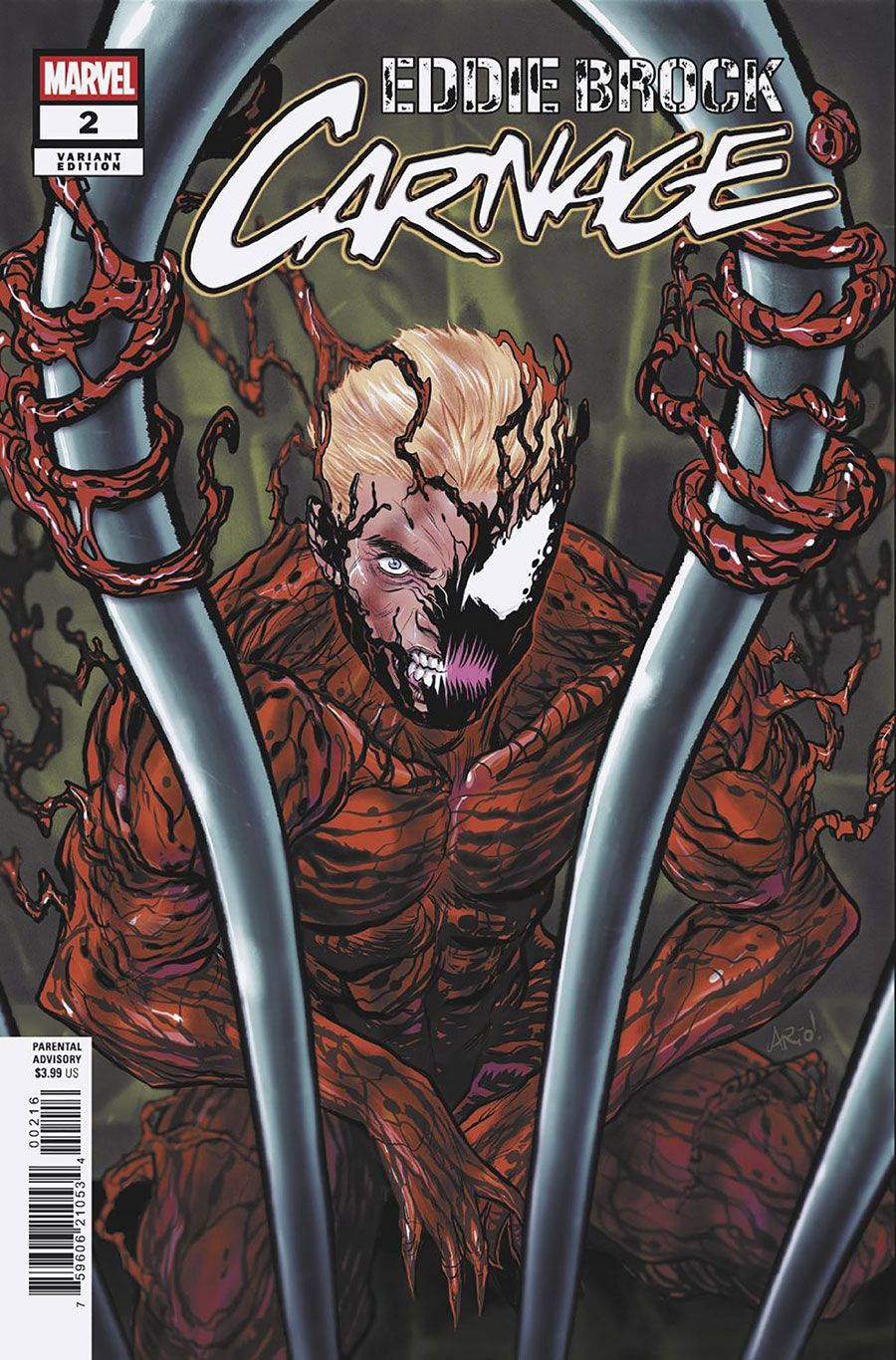 Eddie Brock Carnage #2 Cover D Incentive Ario Anindito Variant Cover
