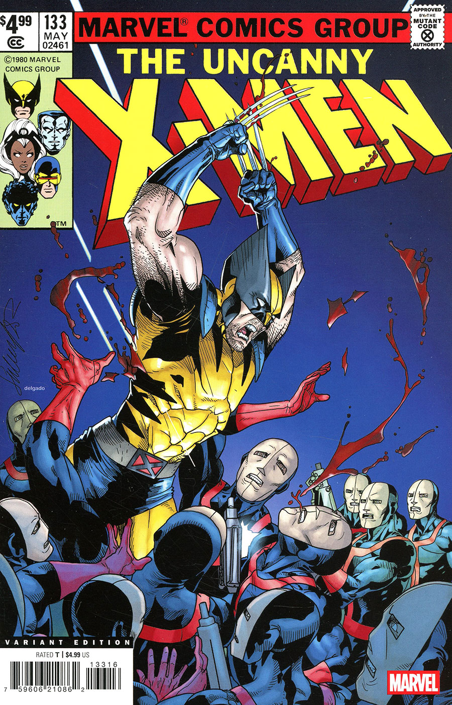 X-Men Vol 1 #133 Cover D Facsimile Edition Incentive Salvador Larroca Variant Cover