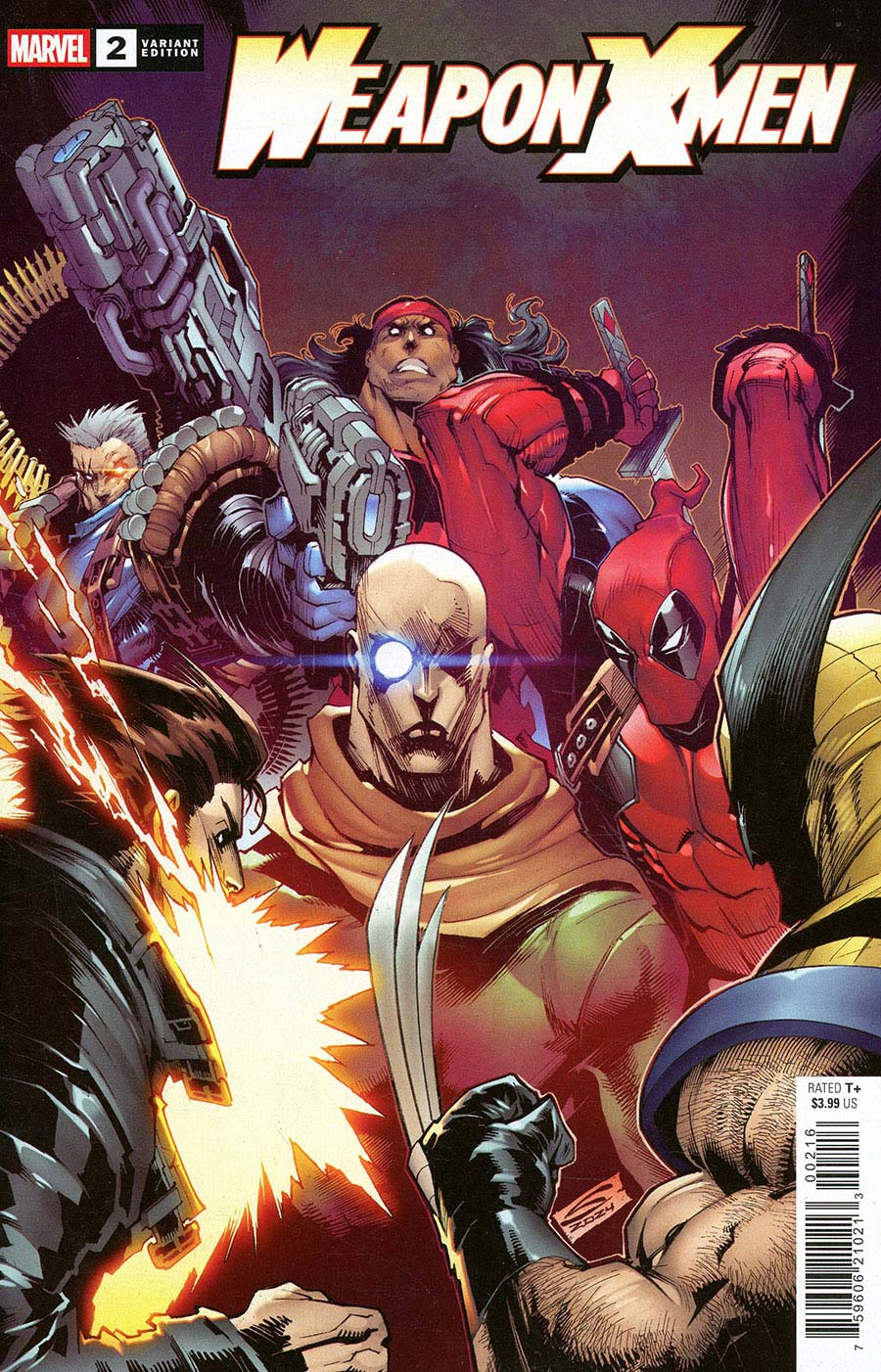 Weapon X-Men Vol 2 #2 Cover C Incentive Gerardo Sandoval Variant Cover